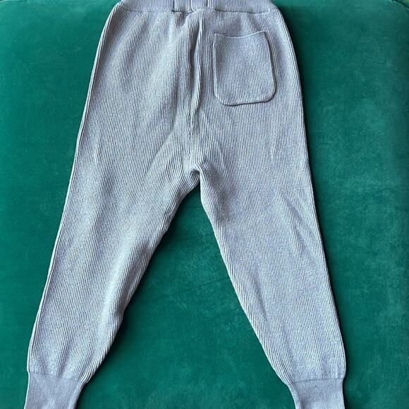 Zara | Light Green Knit Joggers - Picture 3 of 3